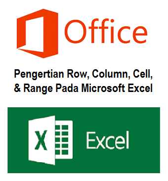 Pengertian Row, Column, Cell, & Range Pada Microsoft Excel
